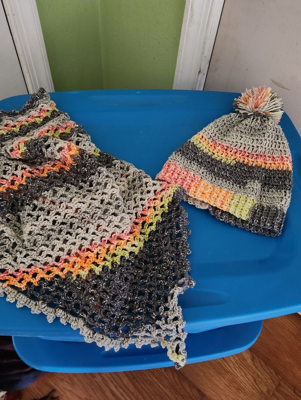 Scarf And Hat Set